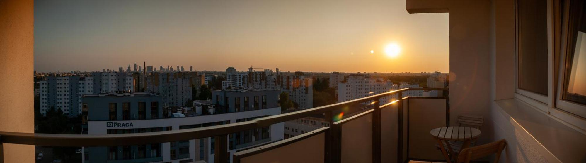 Apartament Panorama Varsó Kültér fotó